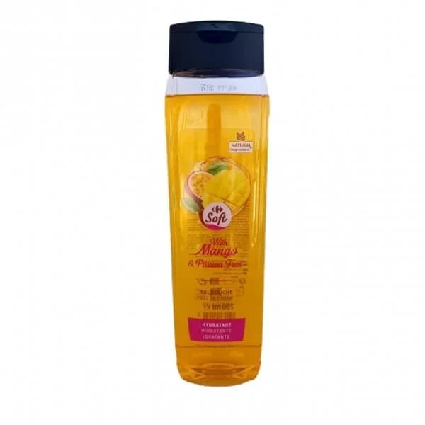Gel de ducha hidratante mango y fruta de la pasión Carrefour Soft 750 ml. - 0.74 l - Imagen del producto en Findit