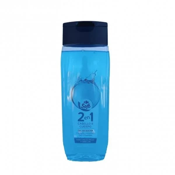 Gel de ducha 2 en 1 Carrefour Soft 500 ml. - 0.5 l - Imagen del producto en Findit