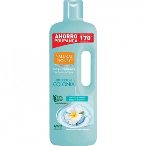 Gel de ducha frescor de colonia Sensorial Care Natural Honey 1350 ml. - 1.36 l - Imagen del producto en Findit