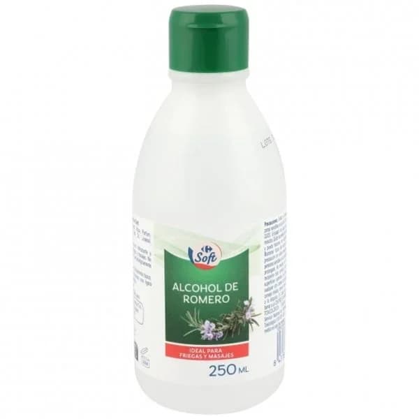 Alcohol de romero Carrefour Soft 250 ml. - 0.25 l - Imagen del producto en Findit