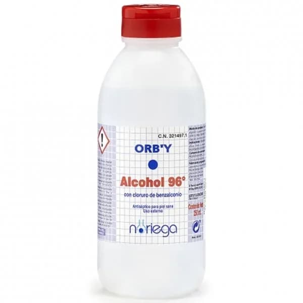 Alcohol 96º Orb'y 250 ml. - 0.25 l - Imagen del producto en Findit