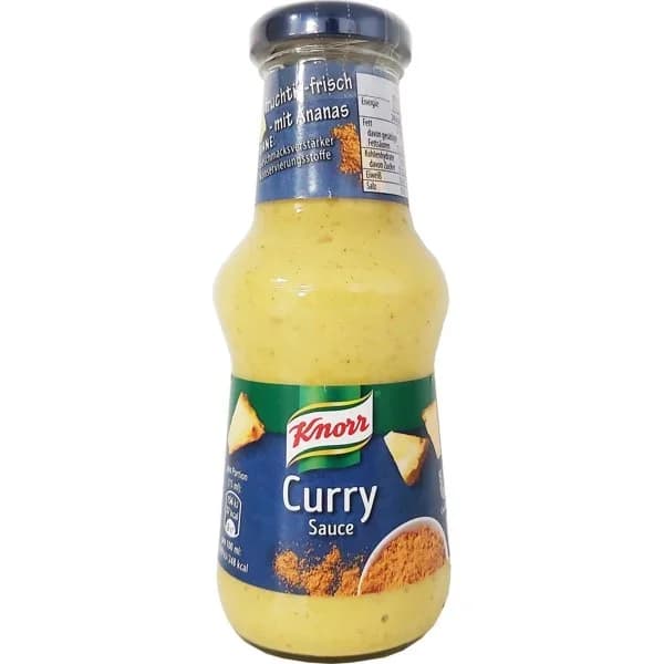 Salsa Curry Knorr - 0.25 kg - Imagen del producto en Findit