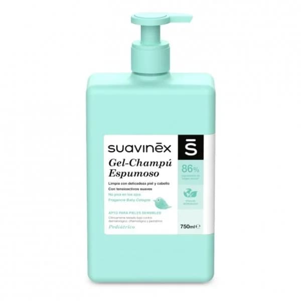 Gel-Champú espumoso Suavinex 750 ml. - 0.75 l - Imagen del producto en Findit