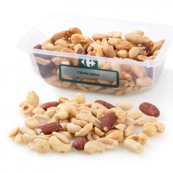 Cóctel frutos secos extra Carrefour tarrina 250 g - 0.25 kg - Imagen del producto en Findit