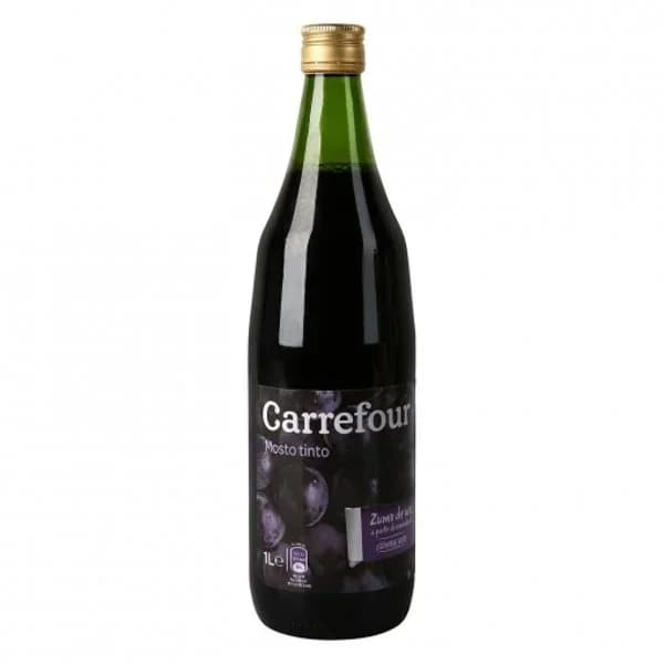 Mosto Carrefour tinto botella 1 l. - 1 l - Imagen del producto en Findit