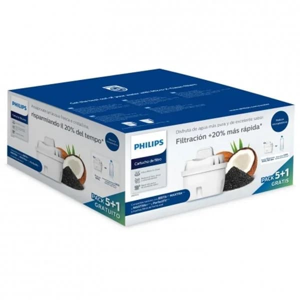 Filtros de Agua Micro X Clean PHILIPS Water Solutions 5+1 - 6 ud - Imagen del producto en Findit