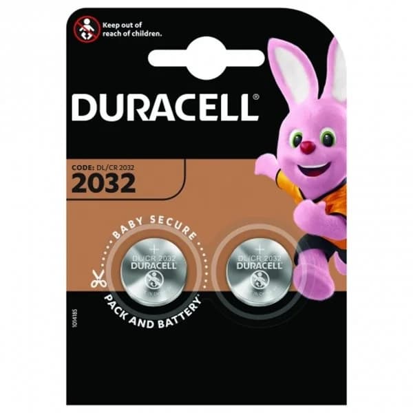 Pilas de Litio de botón 2032 Duracell Especiales, paquete de 2 - 2 ud - Imagen del producto en Findit