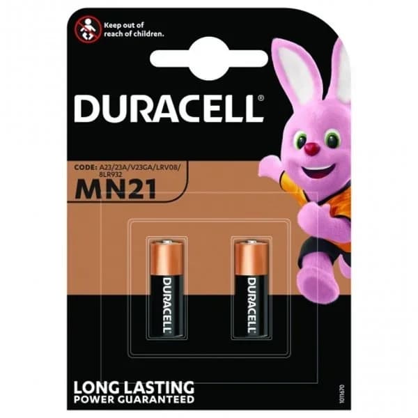 Pilas Alcalinas MN21 Duracell Especiales, paquete de 2 - 2.01 ud - Imagen del producto en Findit