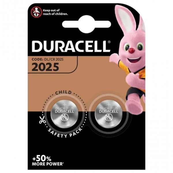 Pilas de Litio de botón 2025 Duracell Especiales, paquete de 2 - 2 ud - Imagen del producto en Findit