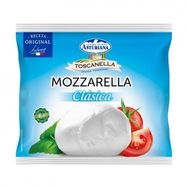 Queso mozzarella fresca Toscanella Asturiana 100 g. - 1 ud - Imagen del producto en Findit