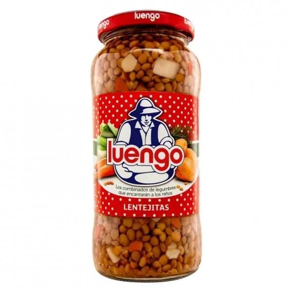 Lentejitas con verduras Luengo 400 g. - 0.4 kg - Imagen del producto en Findit