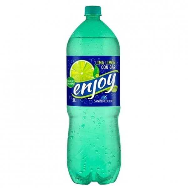 Refresco lima-limón Enjoy botella 2 L - 2.02 l - Imagen del producto en Findit