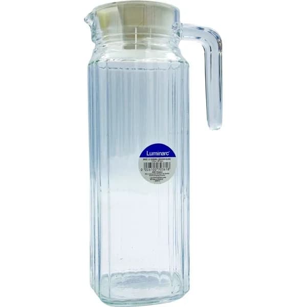 Jarra Agua  1,1L. Tapa Blanca - 1 ud - Imagen del producto en Findit