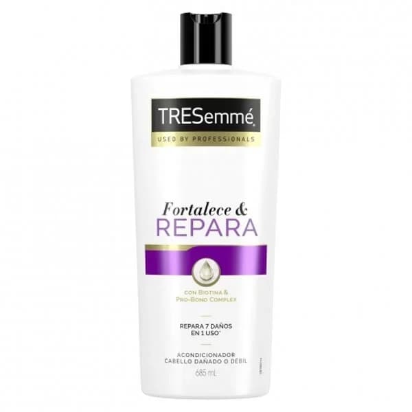 Acondicionador fortalece & repara con biotina & pro-bond complex repara 7 daños en 1 uso Tresemmé 685 ml. - 0.69 l - Imagen del producto en Findit