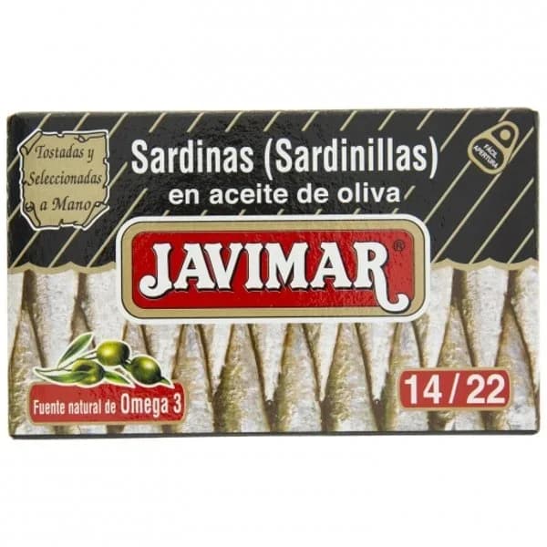 Sardinilla en aceite de oliva Javimar 81 g. - 0.07 kg - Imagen del producto en Findit