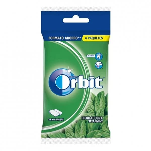 Chicle Hierbabuena 4 x 10UD - 1 ud - Imagen del producto en Findit