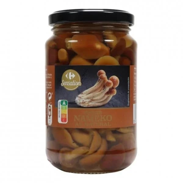 Setas nameko al natural Sensation Carrefour 180 g. - 0.18 kg - Imagen del producto en Findit