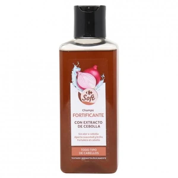 Champú fortificante con extracto de cebolla Carrefour Soft 300 ml. - 0.3 l - Imagen del producto en Findit