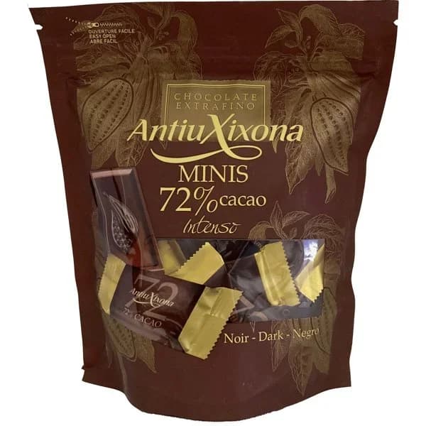 Chocolatina Negro 72% Cacao - 0.18 kg - Imagen del producto en Findit