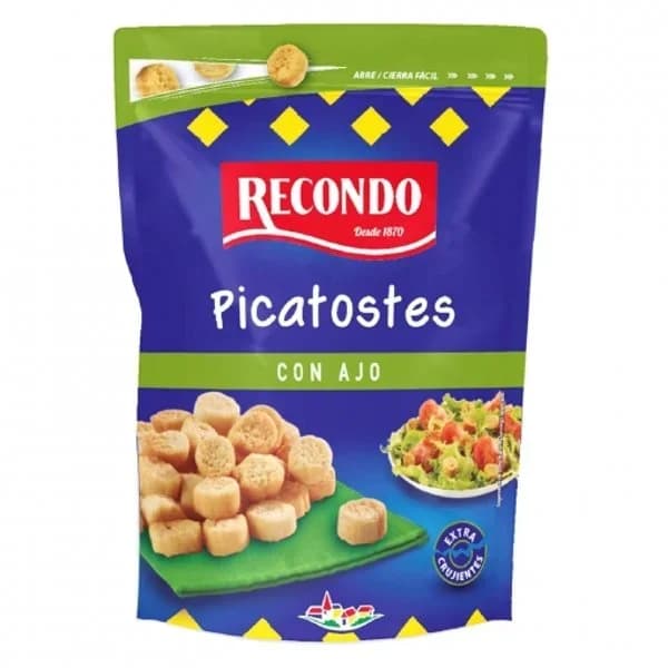 Picatostes con ajo 80 g - 0.08 kg - Imagen del producto en Findit