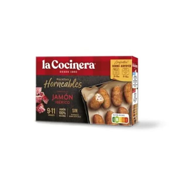 Croquetas Horno Jamon Ibérico - 0.34 kg - Imagen del producto en Findit