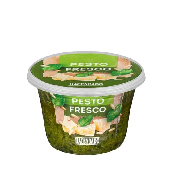 Salsa fresca Pesto con albahaca Hacendado - 0.15 kg - Imagen del producto en Findit