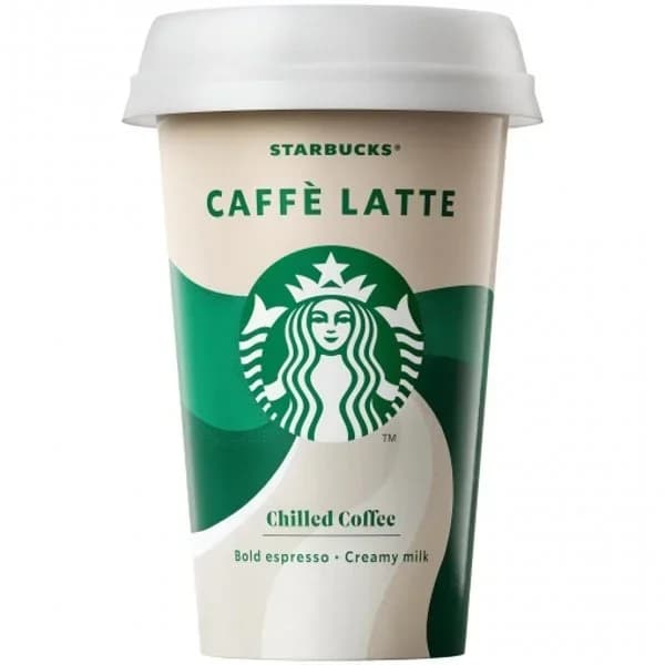Café Latte STARBUCKS, vaso 220 ml - 0.22 l - Imagen del producto en Findit
