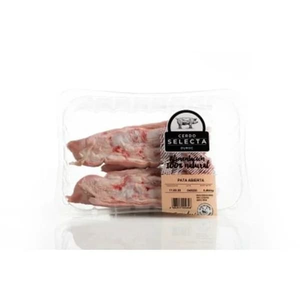 Patas de cerdo Duroc bandeja (500 g aprox) - 1 kg - Imagen del producto en Findit