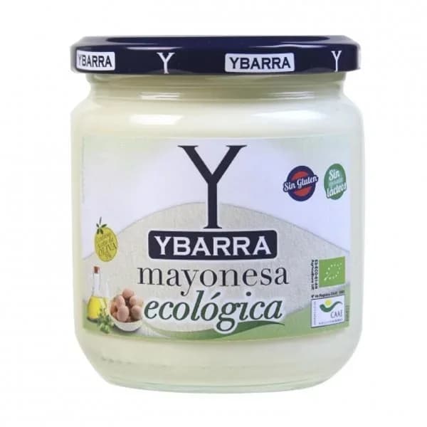 Mayonesa ecológica YBARRA, frasco 300 ml - 0.3 l - Imagen del producto en Findit