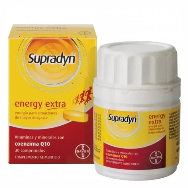 Energy Extra Supradyn sin gluten y sin lactosa 30 ud. - 0.04 kg - Imagen del producto en Findit