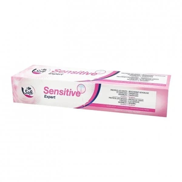 Dentífrico Sensitive Expert Carrefour Soft 75 ml. - 0.08 l - Imagen del producto en Findit