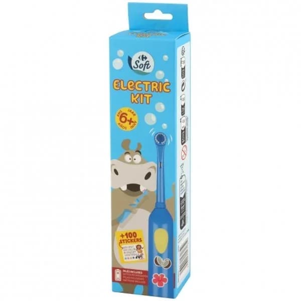 Cepillo de dientes infantil batería Carrefour Soft 1 ud. - 1 ud - Imagen del producto en Findit