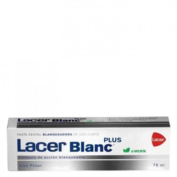 Pasta de dientes de menta LACER Lacerblanc, tubo 125 ml - 0.12 l - Imagen del producto en Findit