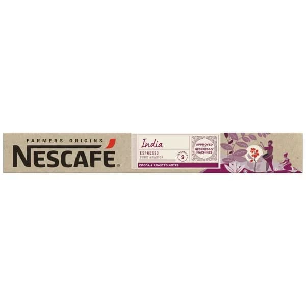 Café espresso South Asia en cápsulas Nescafé Farmers Origins compatibles con Nespresso 10 ud. - 0.06 kg - Imagen del producto en Findit