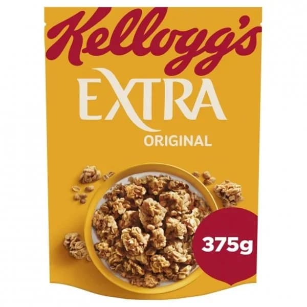 Cereales classic KELLOGG`S EXTRA, bolsa 375 g - 0.5 kg - Imagen del producto en Findit