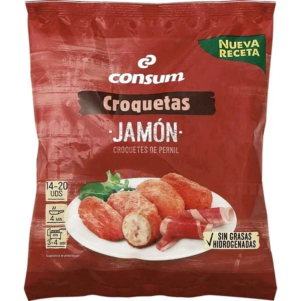 Croqueta de Jamón - 0.5 kg - Imagen del producto en Findit