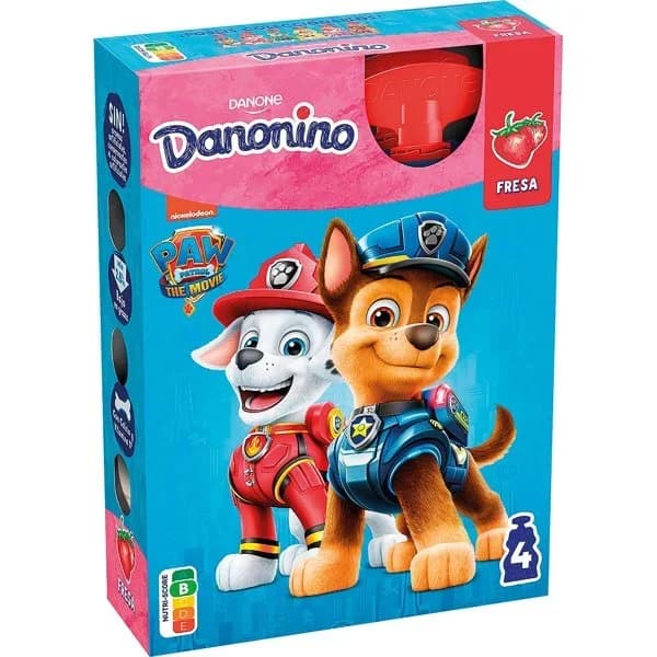 Yogur Danonino para Llevar Fresa 4UD - 0.28 kg - Imagen del producto en Findit