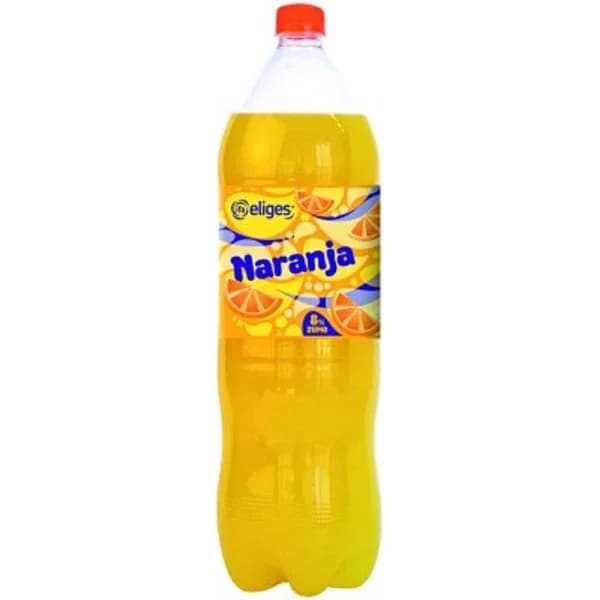 Refresco de naranja 8% zumo botella 2 l - 1.98 l - Imagen del producto en Findit