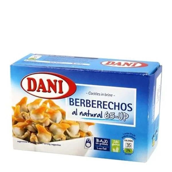 Berberecho pequeño DANI, lata 63 g - 0.06 kg - Imagen del producto en Findit