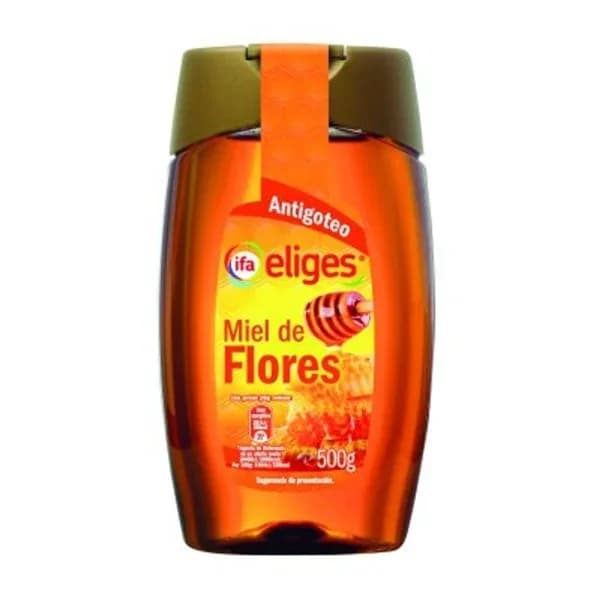 Miel de flores antigoteo 500 g - 0.5 kg - Imagen del producto en Findit