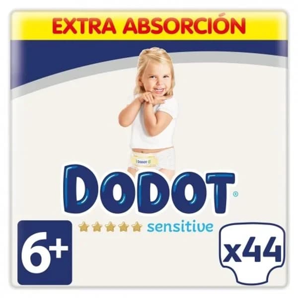 Pañales Dodot Sensitive T6+ (14+ kg) 41 ud. - 1 ud - Imagen del producto en Findit