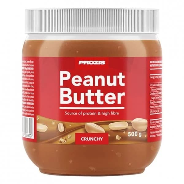 Crema de cacahuete crujiente alta en fibra y proteínas Prozis 500 g. - 0.5 kg - Imagen del producto en Findit