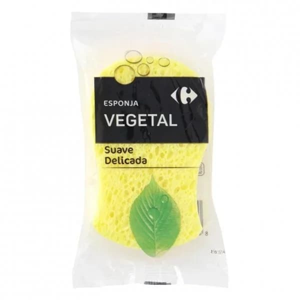 Esponja vegetal suave delicada Carrefour Soft 1 ud. - 1 ud - Imagen del producto en Findit