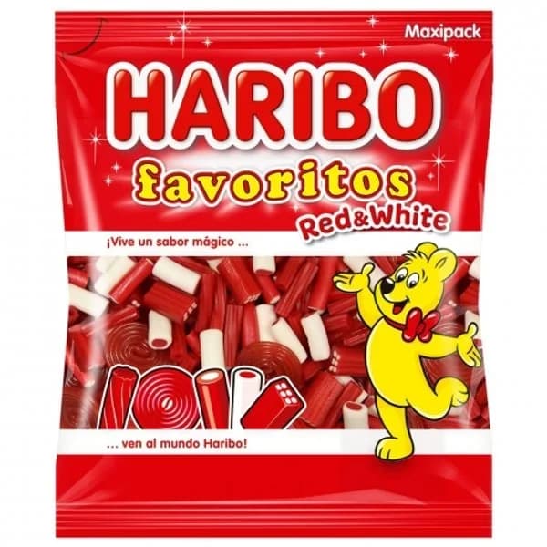 Caramelos de goma Favoritos Red&White Haribo 1 kg. - 1 kg - Imagen del producto en Findit