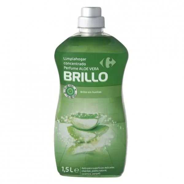 Fregasuelos con aloe vera Brillo Carrefour Expert 1,5 l. - 1.5 l - Imagen del producto en Findit