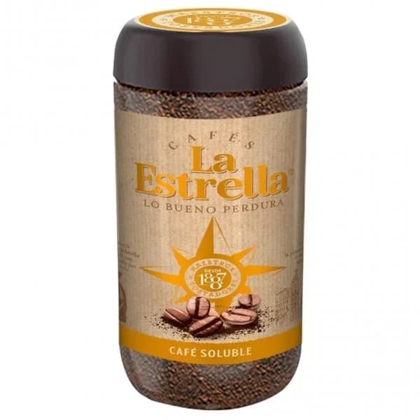Café soluble natural La Estrella 190 g. - 0.19 kg - Imagen del producto en Findit