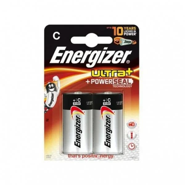 Pack de 2 Pilas Alcalinas Uso Frecuente C Lr14 Ultra Plus - 2 ud - Imagen del producto en Findit