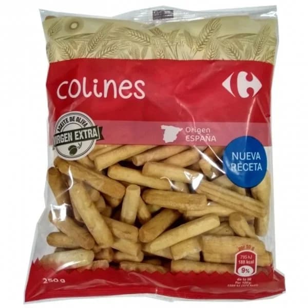Colines con aceite de olive virgen extra Carrefour 250 g. - 0.25 kg - Imagen del producto en Findit