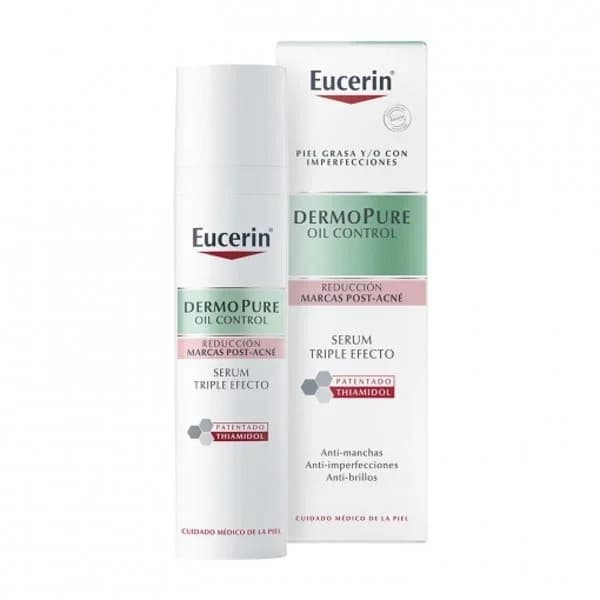 Sérum triple efecto para el acné DermoPure Oil Control Eucerin 40 ml. - 1 ud - Imagen del producto en Findit