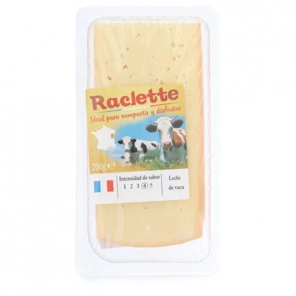 Queso raclette natural Francés loncheado Iberconseil 200 g - 0.2 kg - Imagen del producto en Findit